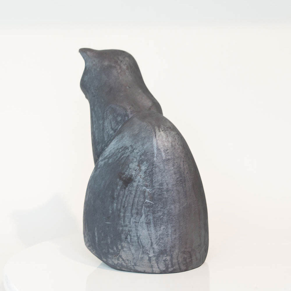 N°36 - Katze sitzend | Raku