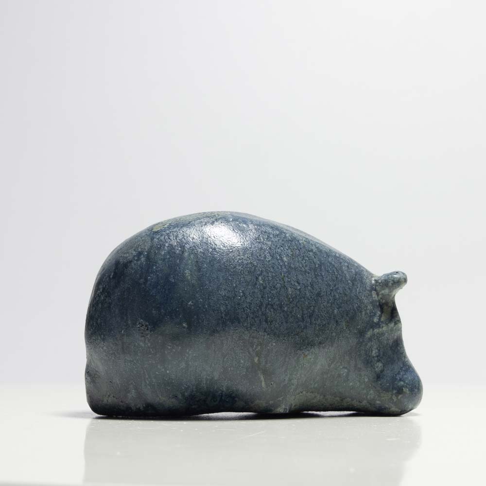 N°66 - kleines, blaues Nilpferd