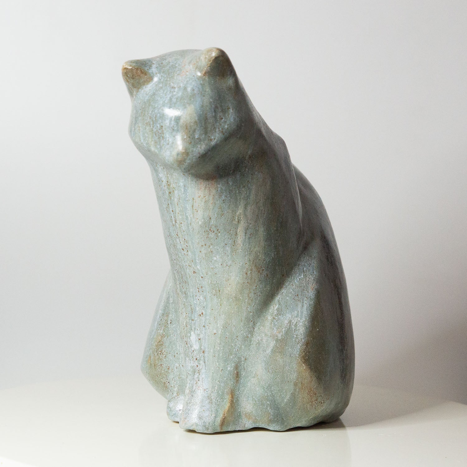 N°84 - Katze sitzend | hell