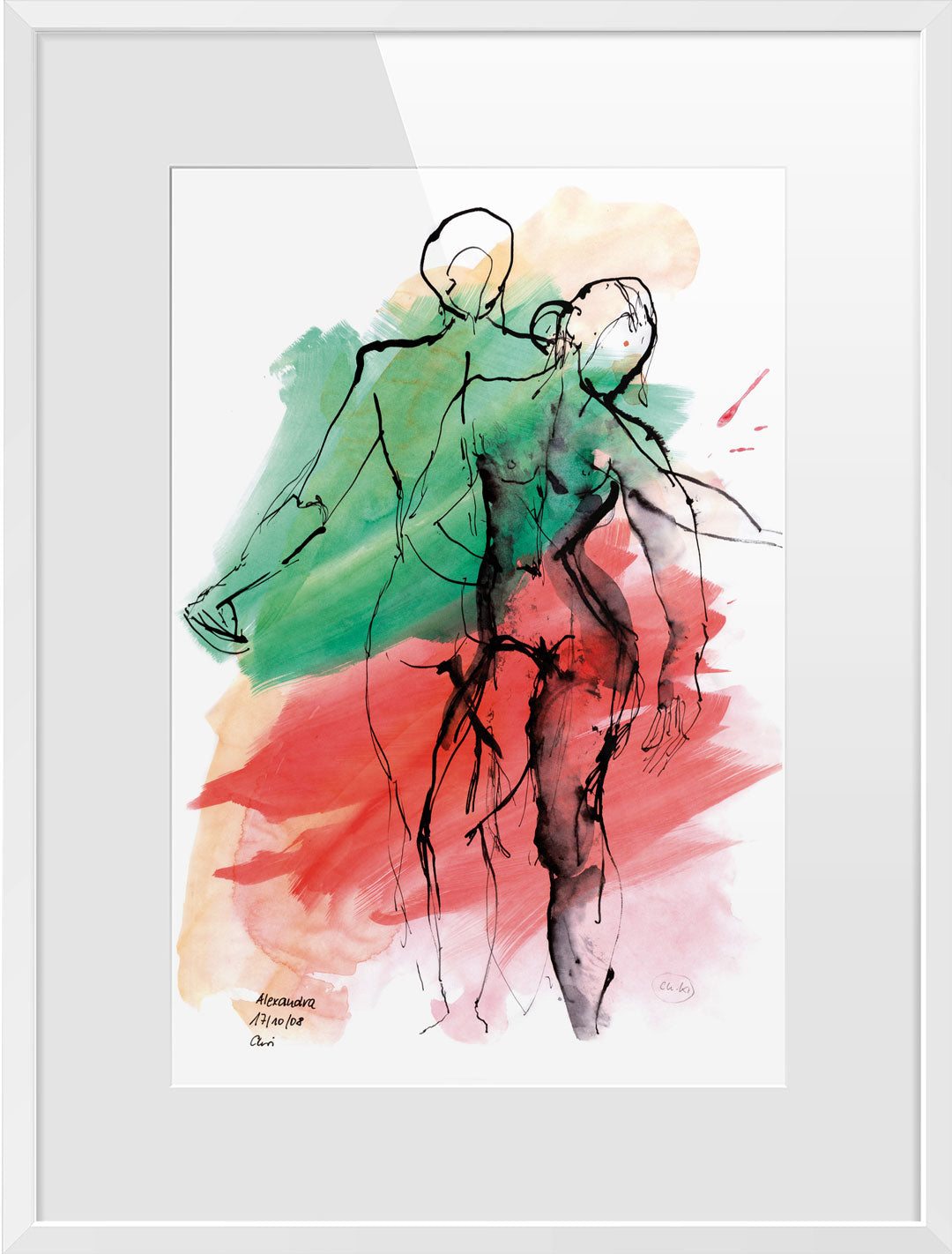 Das Paar - Fine-Art-Print