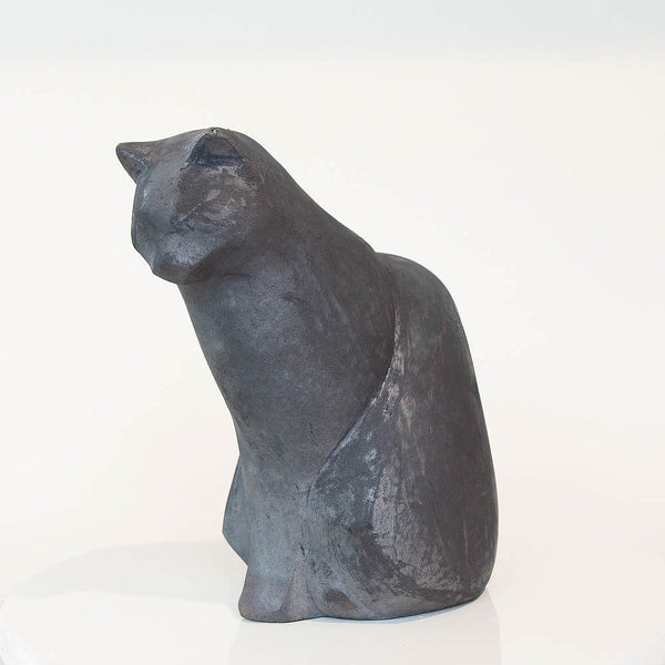 N°36 - Katze sitzend | Raku