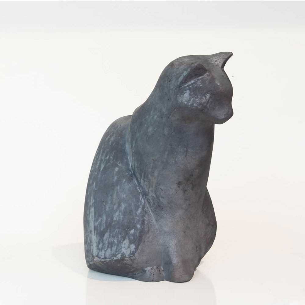 N°36 - Katze sitzend | Raku