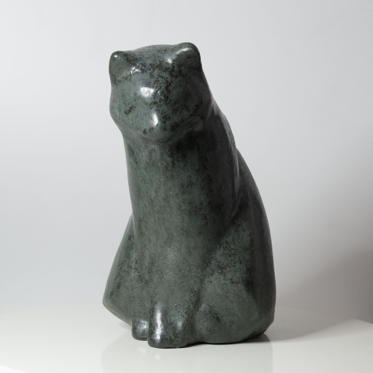 N°85 - Katze sitzend | dunkel