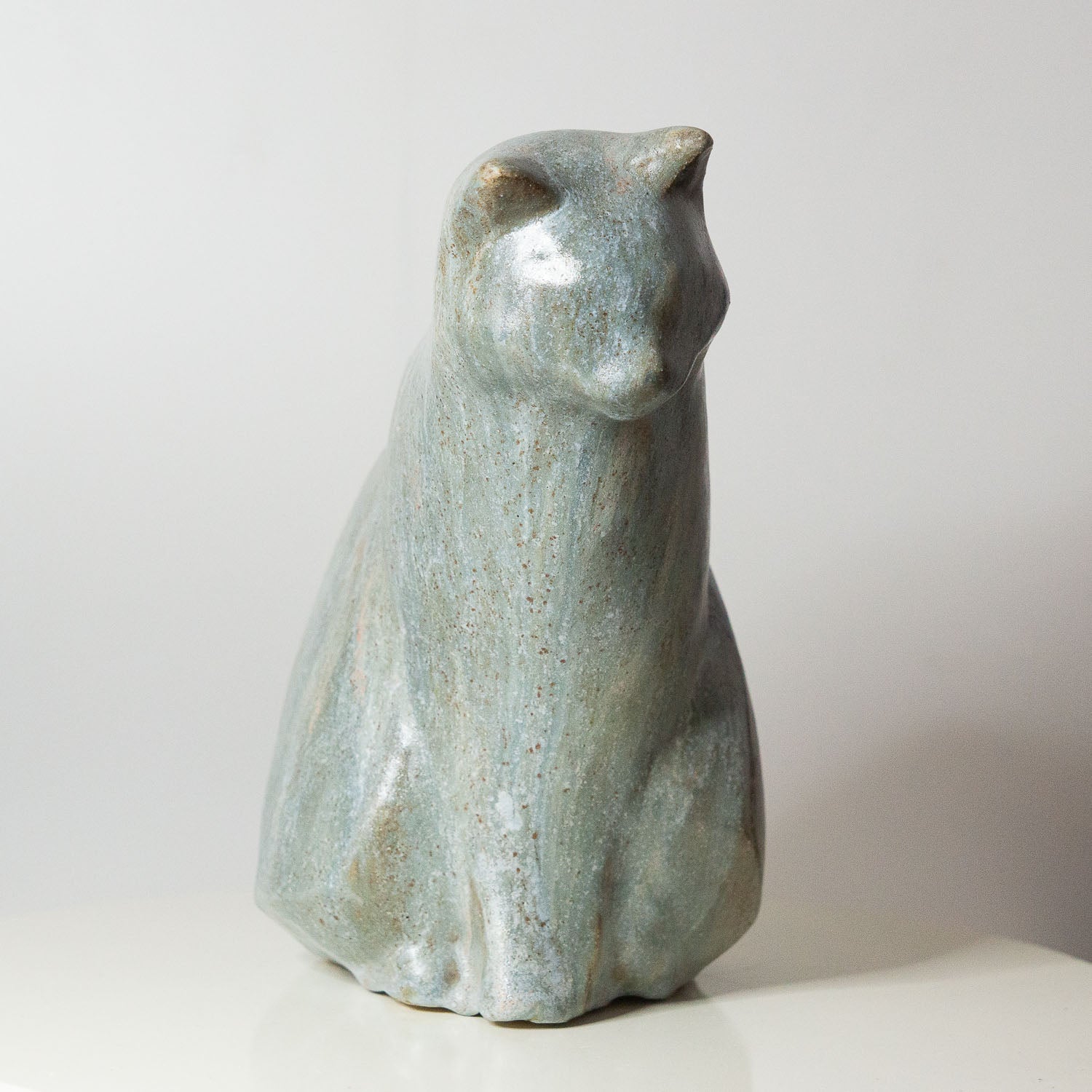 N°84 - Katze sitzend | hell