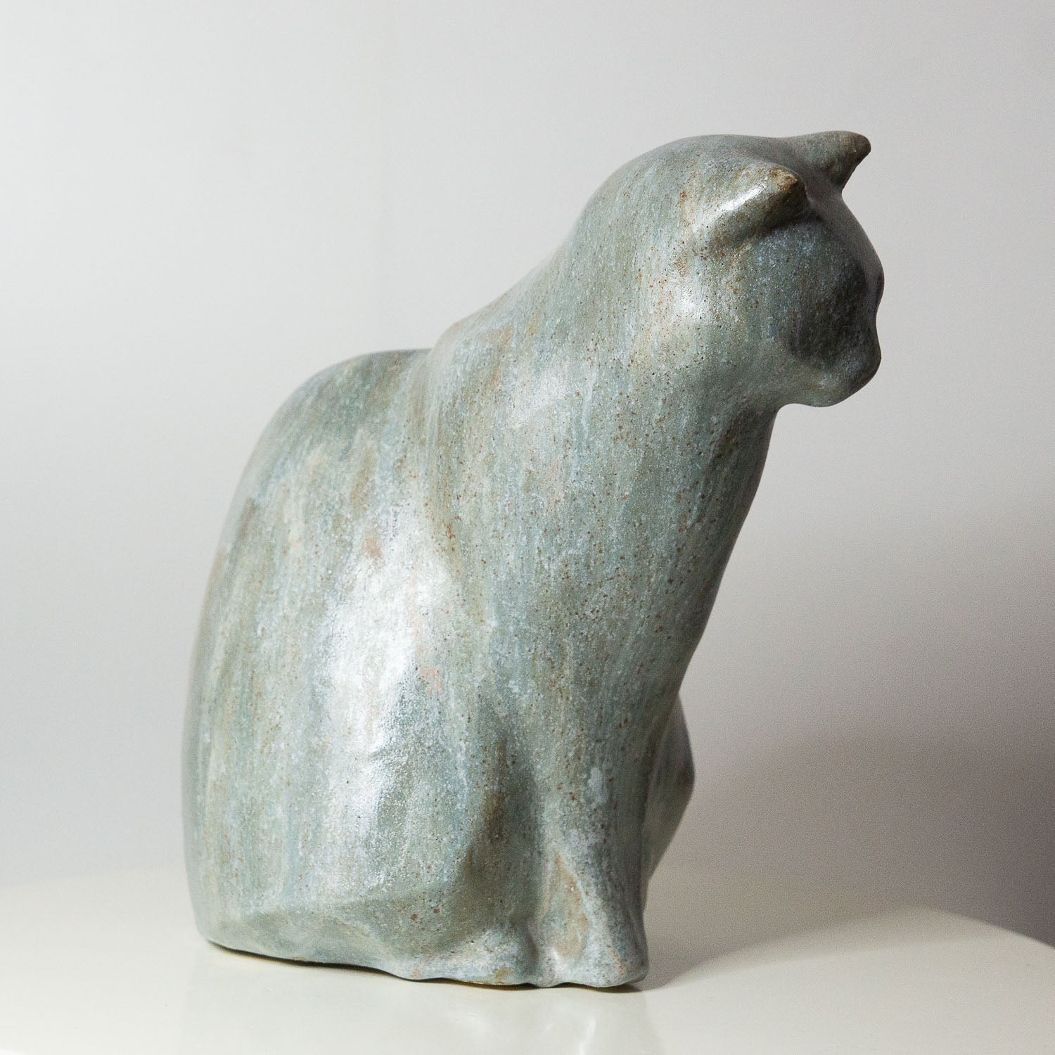 N°84 - Katze sitzend | hell
