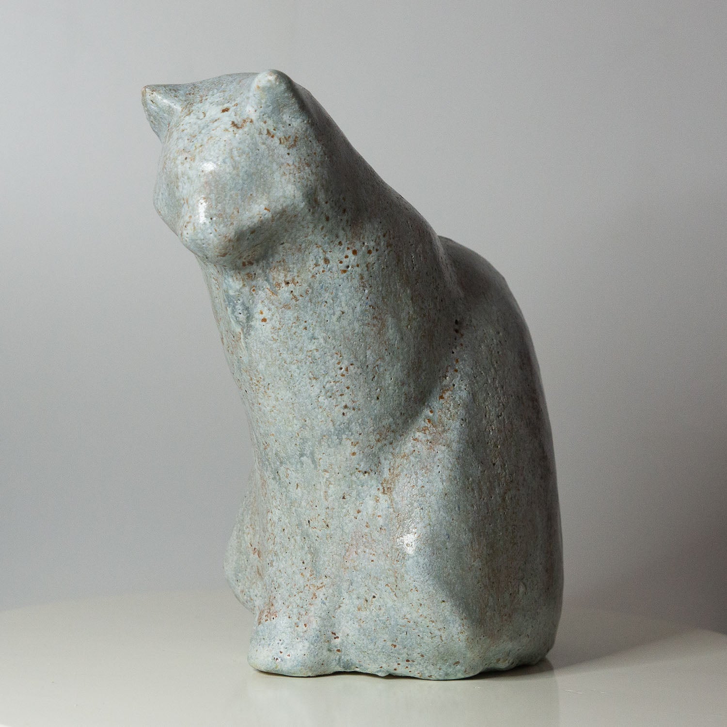 N°86 - Katze sitzend | hell