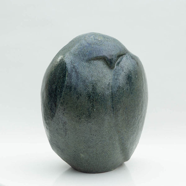 Eule N°29 in blaugrau